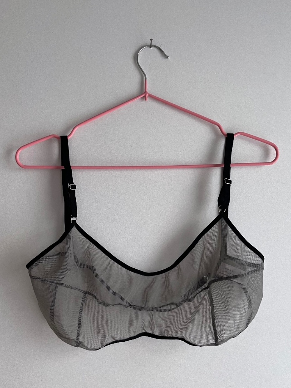 Mary Young delicate minimalist mesh bralette "Kendi" - Size L